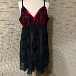 Fashion Bug Sleepwear Ruffled Nighty